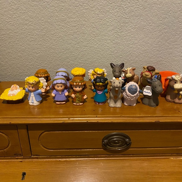 Little People Colorful Nativity Figurine Set